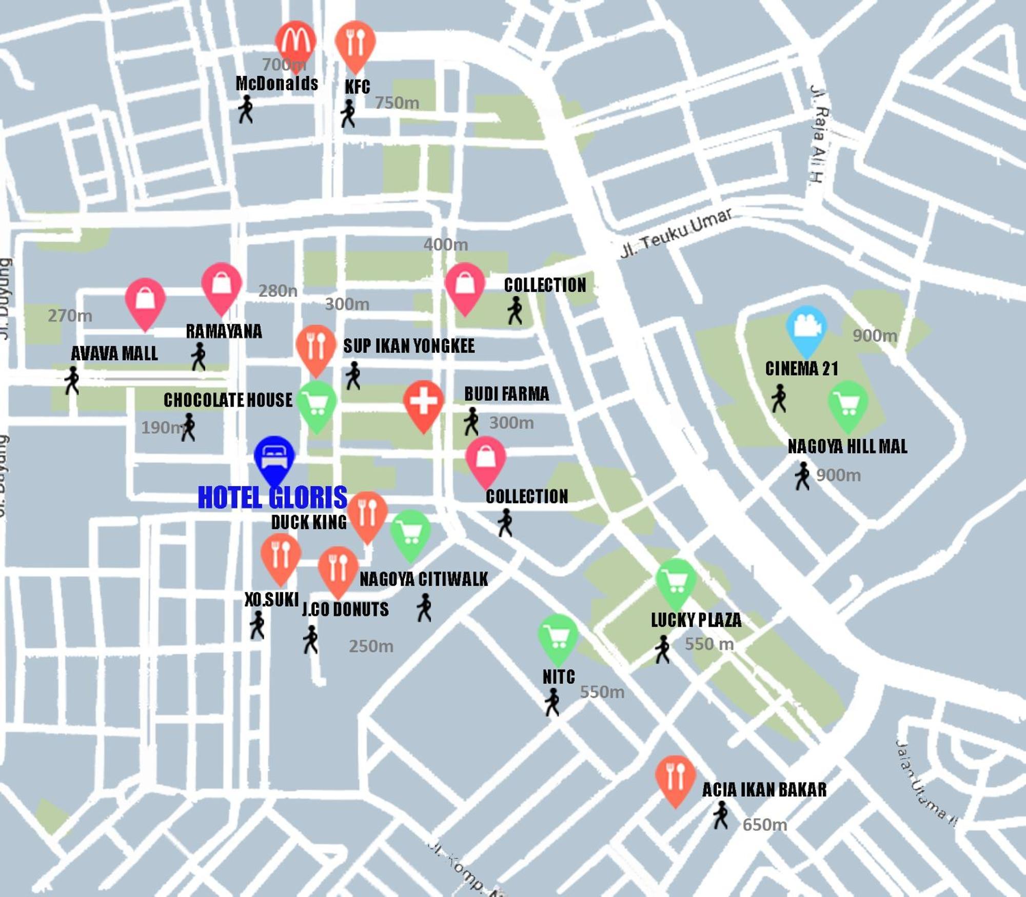 Hotel Gloris Batam Екстериор снимка